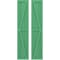 Ekena Millwork Americraft 3-Board Wood 2 Equal Panel Frmd Board-n-Batten Shutters w/Dbl Z-Bar, ARW102BF311X72LPH, PR ARW102BF311X72LPH - alternate 1